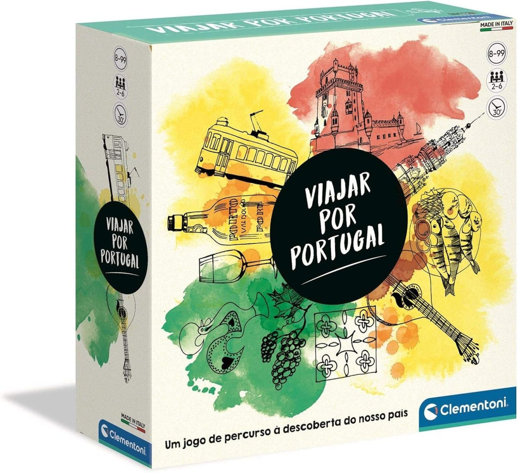Viajar Por Portugal Clementoni - Versão Portuguesa - Jogos e Puzzles - Clementoni