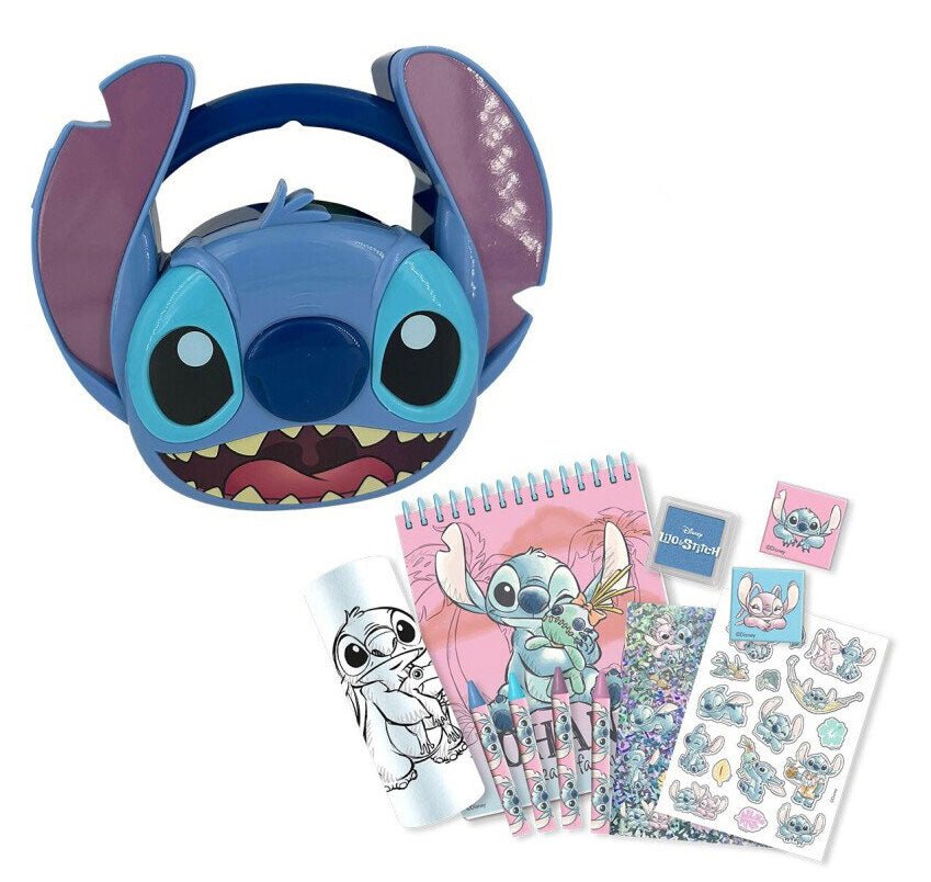 Conjunto de Papelaria Disney Stitch 3D - Papelaria - Kids Licensing