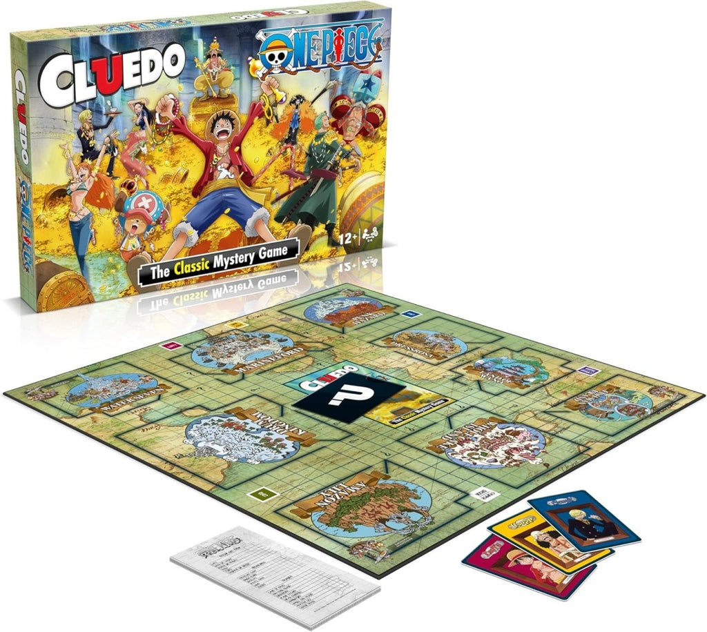 CLUEDO — One Piece (Edição Oficial, Inglês) - Jogos e Puzzles - Winning Moves