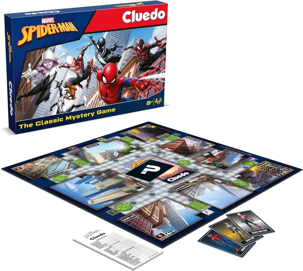 CLUEDO — Spider - Man (Edição Oficial, Inglês) - Jogos e Puzzles - Winning Moves