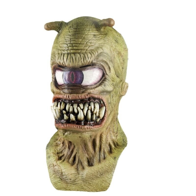 Ghoulish — Máscara Rool Alien com Pescoço • Látex Pintado à Mão - Toys - GHOULISH