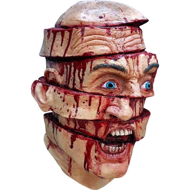 Ghoulish — Máscara “Sliced” em Látex • Zombies Line • Máscara Adulto — Edição Coleccionador - Toys - GHOULISH