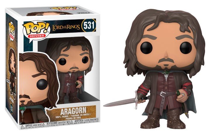 POP! Aragorn - The Lord of the Rings 9cm - Colecionáveis - Funko