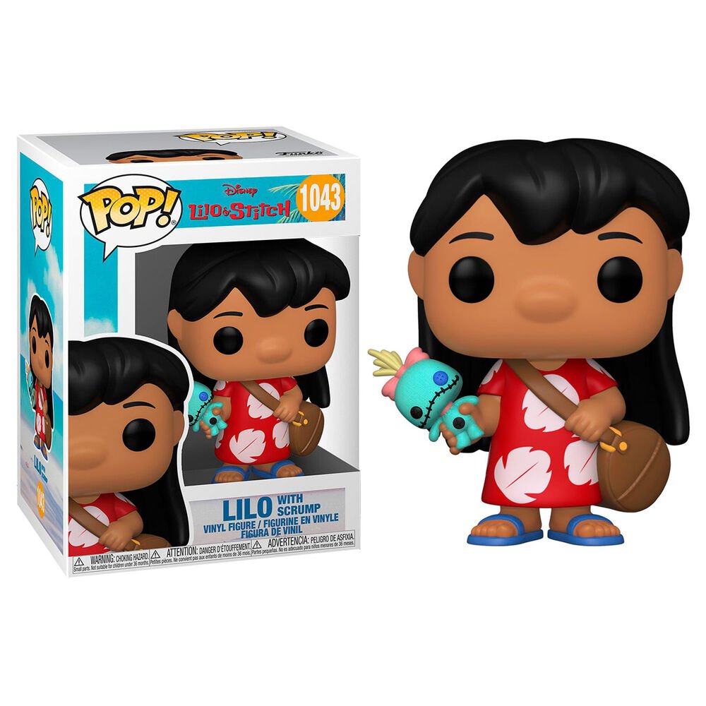 POP! Disney Lilo com Scrump 9 cm - Colecionáveis - Funko