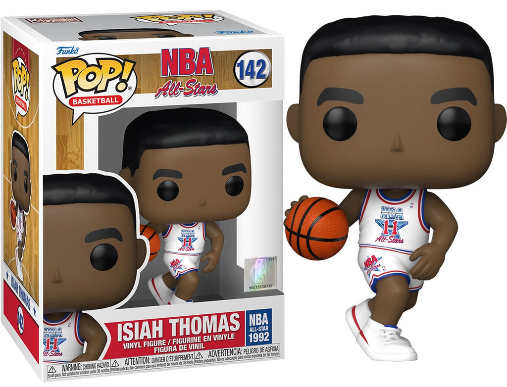 POP! Basketball NBA Legends Vinyl Figure Isiah Thomas (White All Star Uni 1992) 9 cm
