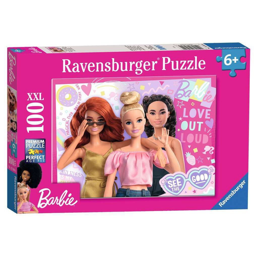 Puzzle Barbie 100 Peças XXL