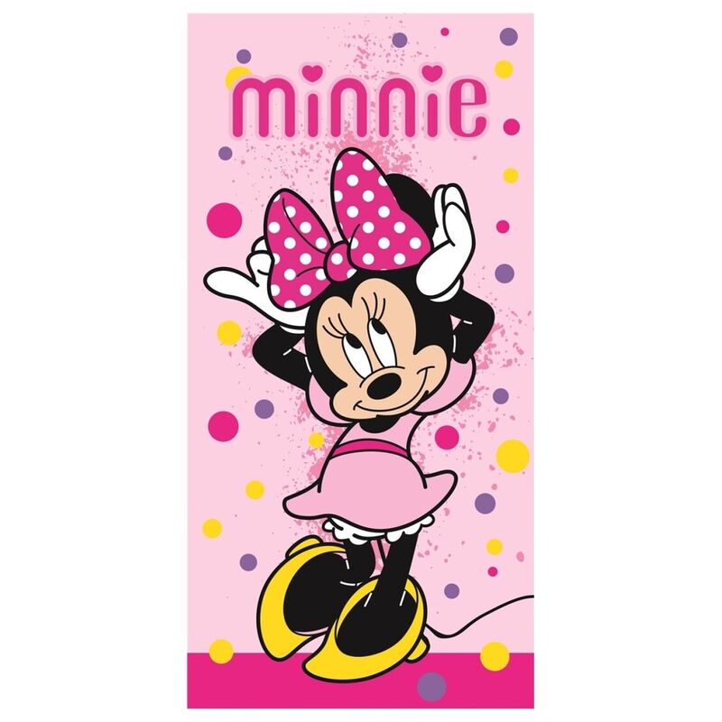 Toalha de Praia de Microfibra Disney Minnie 70x140cm - Roupa e acessórios - Disney