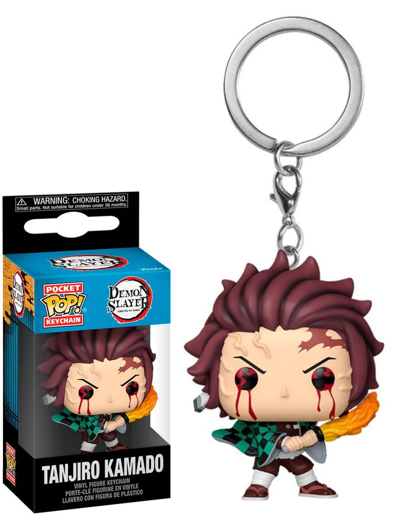 POP! Porta-Chaves Colecionável Tanjiro Kamado – Demon Slayer: Kimetsu no Yaiba