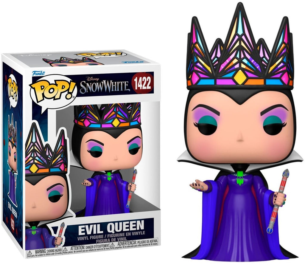 POP! Disney: Evil Queen (Live Action) – Edição BLK/Pur – 9 cm