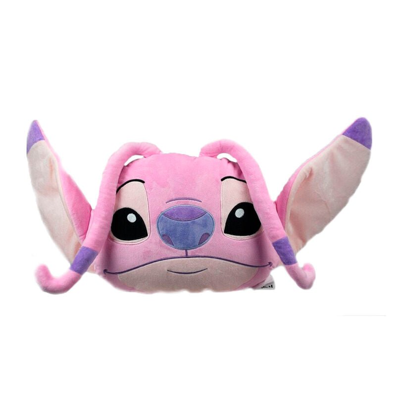 Almofada Peluche 3D Disney Stitch Angel 40x35cm - Decoração - Disney