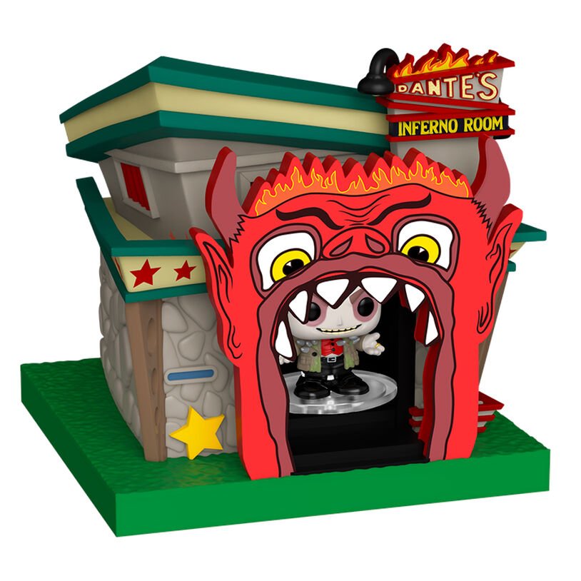 Bitty POP! Town – Beetlejuice & Dante’s Inferno Room - Colecionáveis - Funko