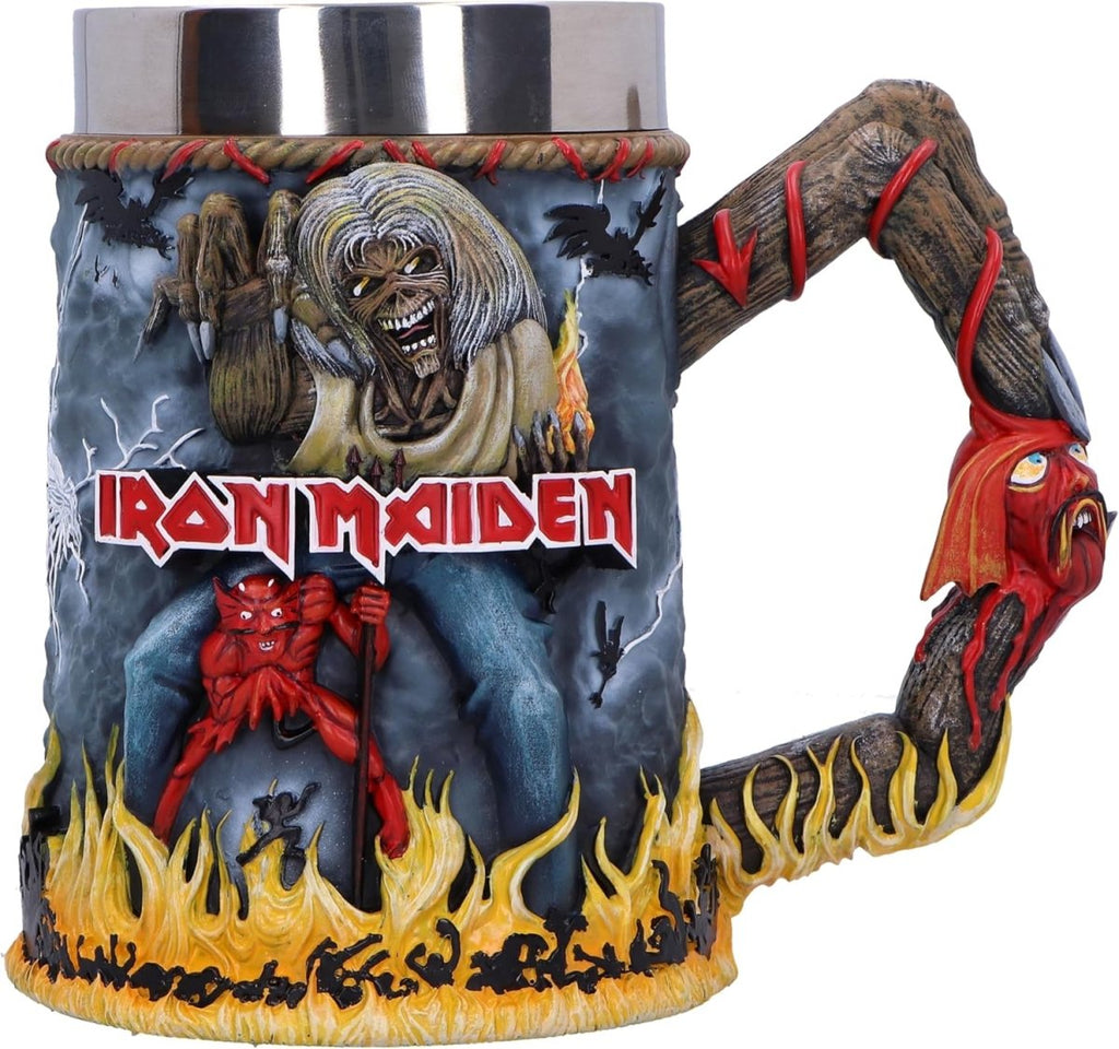 Iron Maiden — The Number of the Beast Tankard (Nemesis Now) 16 cm - Colecionáveis - Nemesis Now