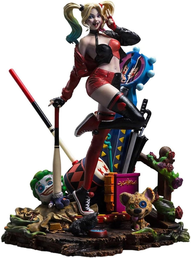 Iron Studios Deluxe — Harley Quinn (Gotham City Sirens) Art Scale 1/10 - 38 cm - Colecionáveis - Iron Studios