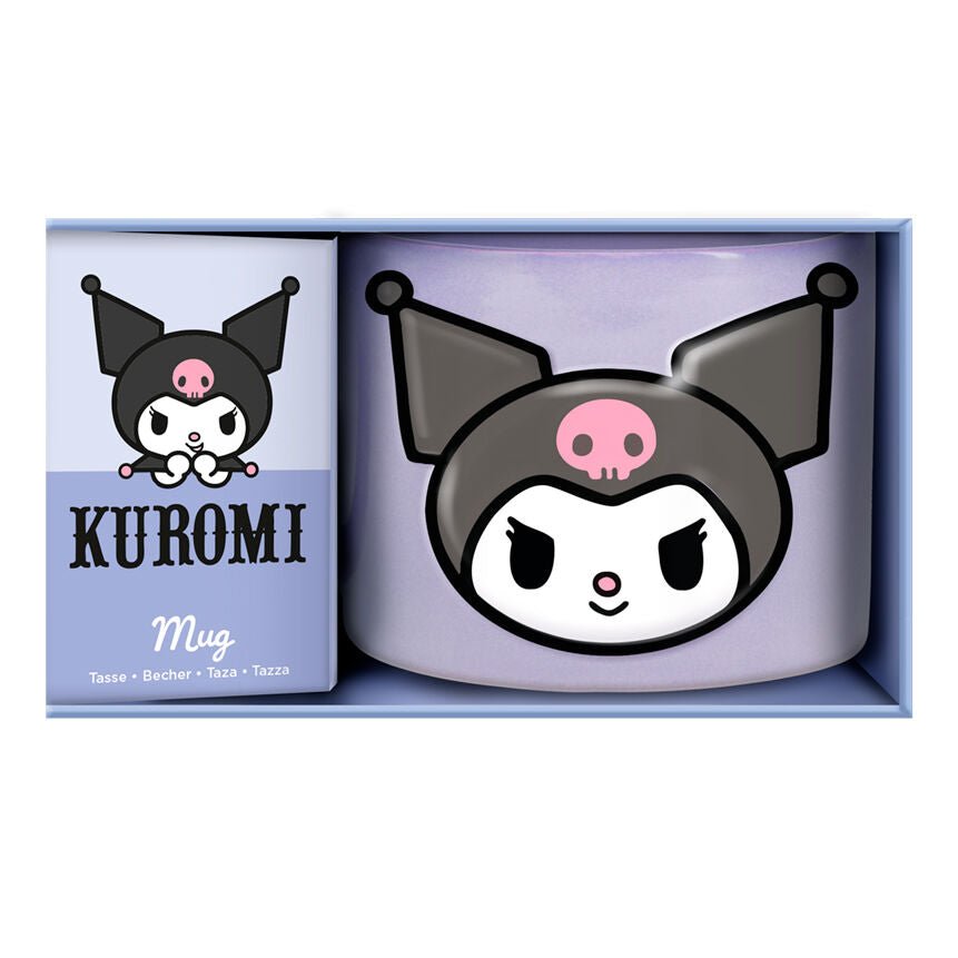Kuromi — Caneca Paladone Sanrio 400 ml (Hello Kitty & Friends) - Colecionáveis - Paladone Products