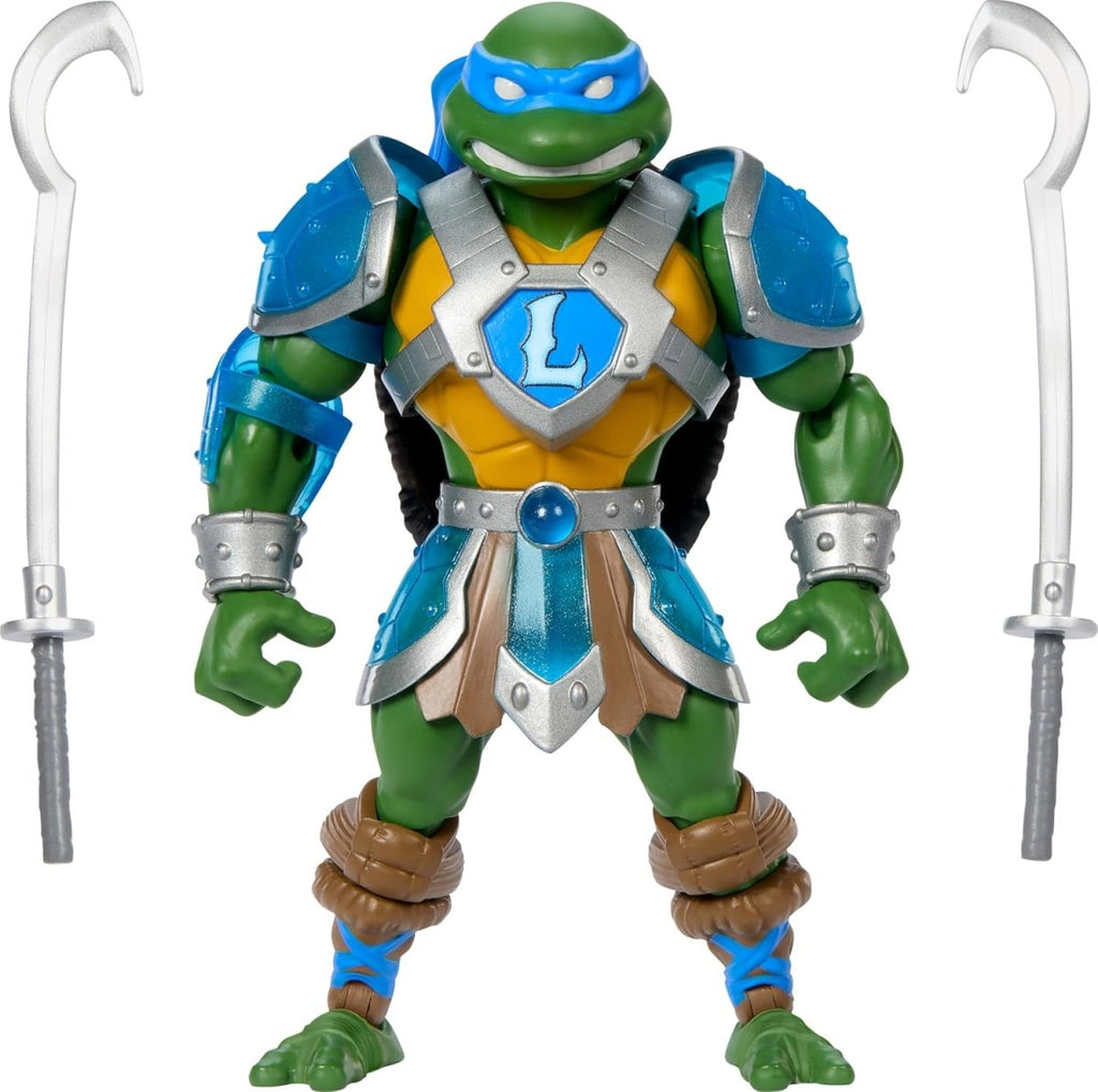 Masters of the Universe × TMNT – Leonardo “Turtles of Grayskull” 14 cm - Toys - Mattel