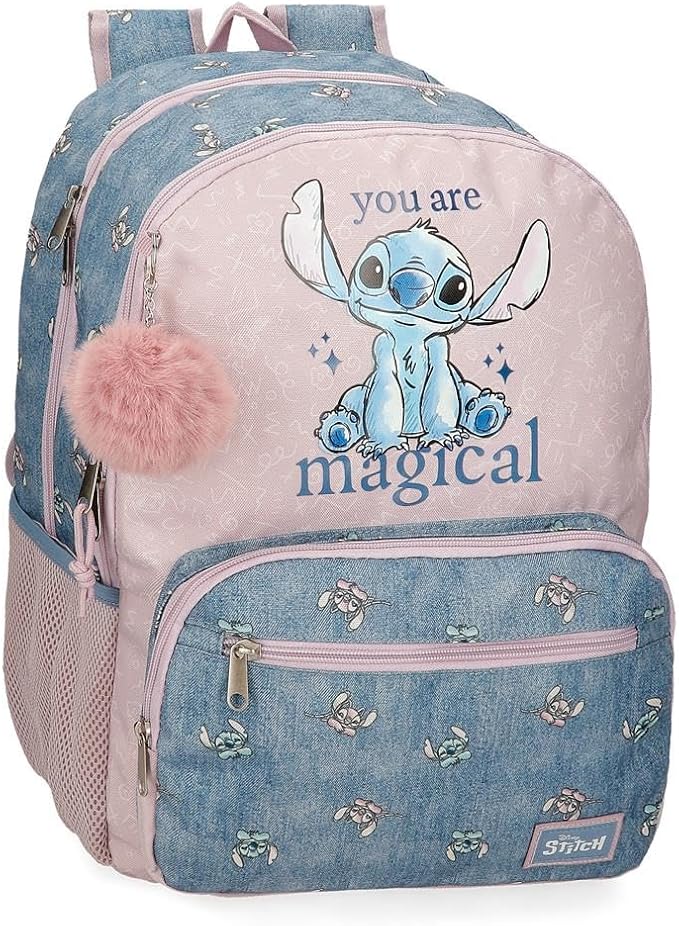 Mochila Disney Joumma Bags — Stitch You Are Magical 32×44×17 cm - Papelaria - Joumma Bags