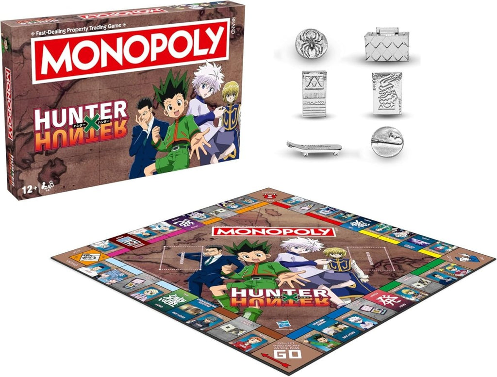 MONOPOLY — Hunter x Hunter (Edição Oficial, Inglês) - Jogos e Puzzles - Hasbro