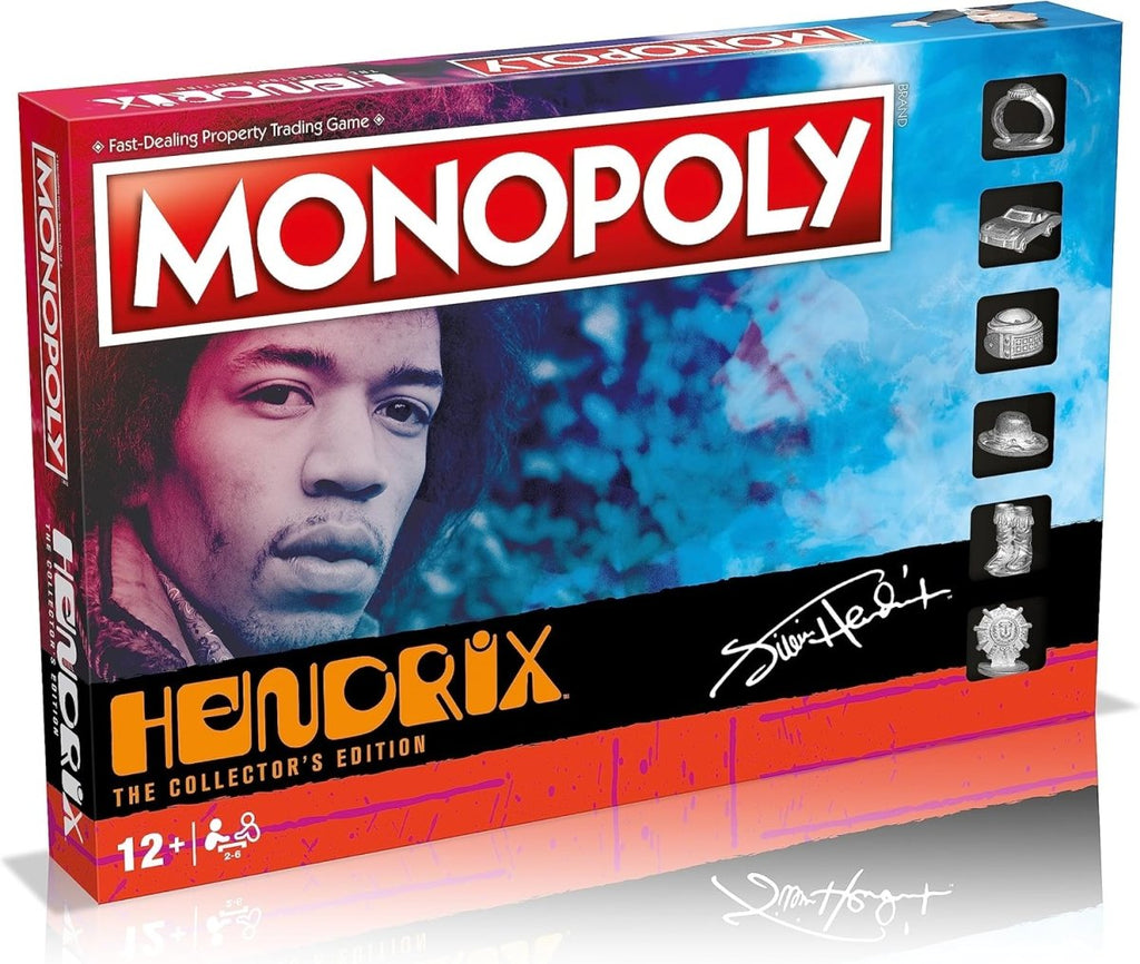 Monopoly Jimi Hendrix – Edição Especial em Inglês - Jogos e Puzzles - Hasbro