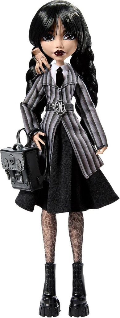 Monster High x Quarta - feira — Boneca Colecionável Wednesday Addams 33 cm - Colecionáveis - Mattel