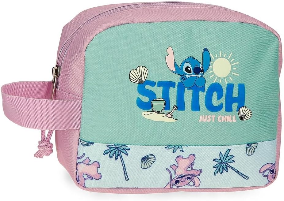 Necessaire Disney Stitch — Just Chill 20,5×16,5×7,5 cm - Papelaria - Joumma Bags