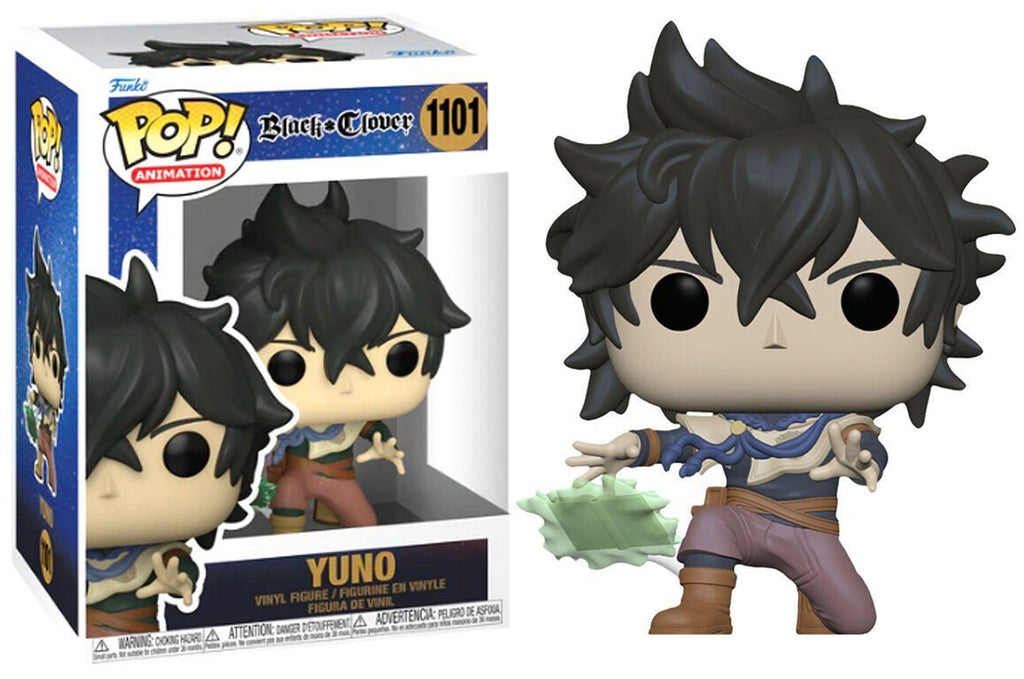 POP! Animation Black Clover Vinyl Figure Yuno 9 cm - Colecionáveis - Funko