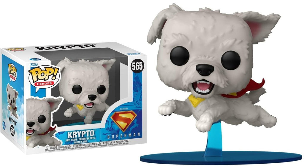 POP! DC – Superman 2025 “Krypto” 9 cm - Colecionáveis - Funko