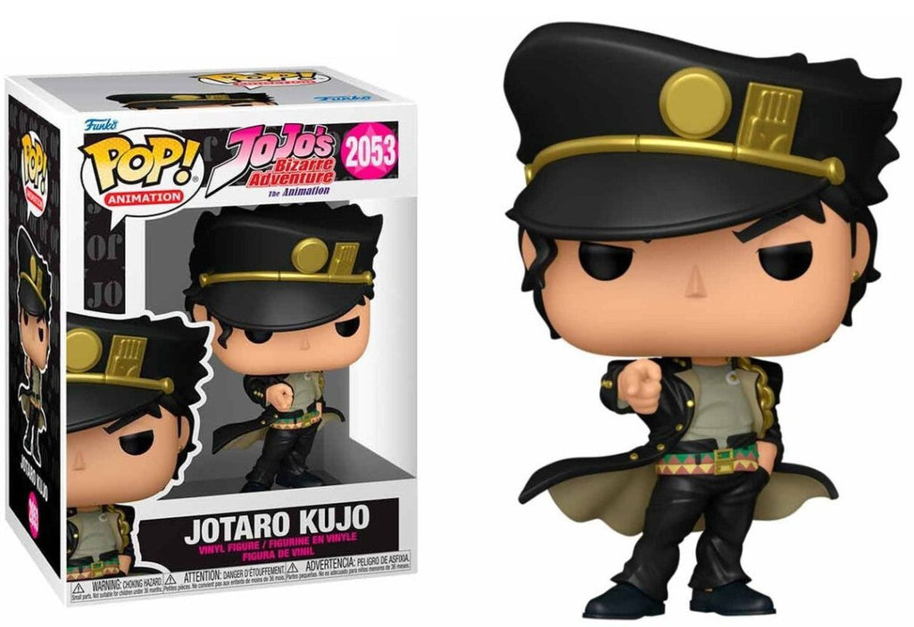 POP! Figure JoJo’s Bizarre Adventure – Jotaro Kujo 10 cm (2053) - Colecionáveis - Funko