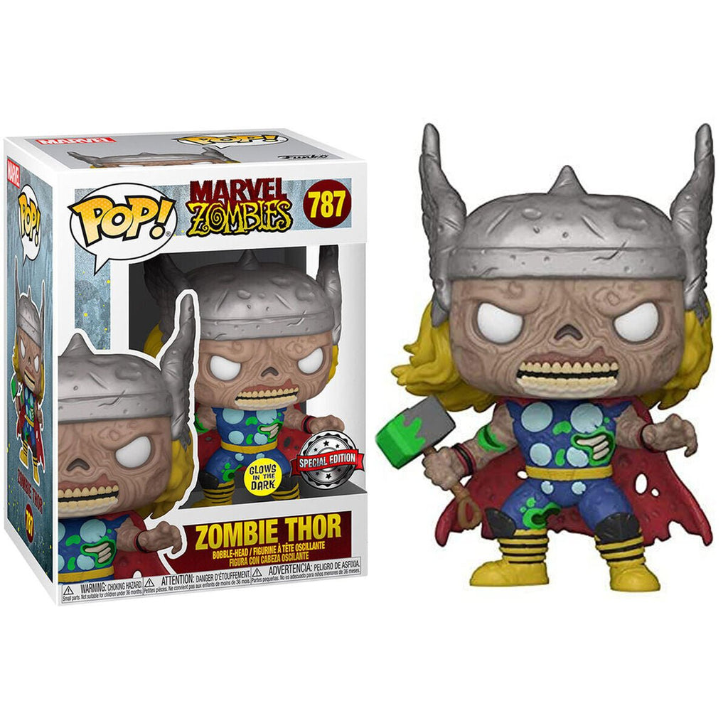 POP! Figure Marvel Zombies Thor Exclusivo 9 cm - Colecionáveis - Funko