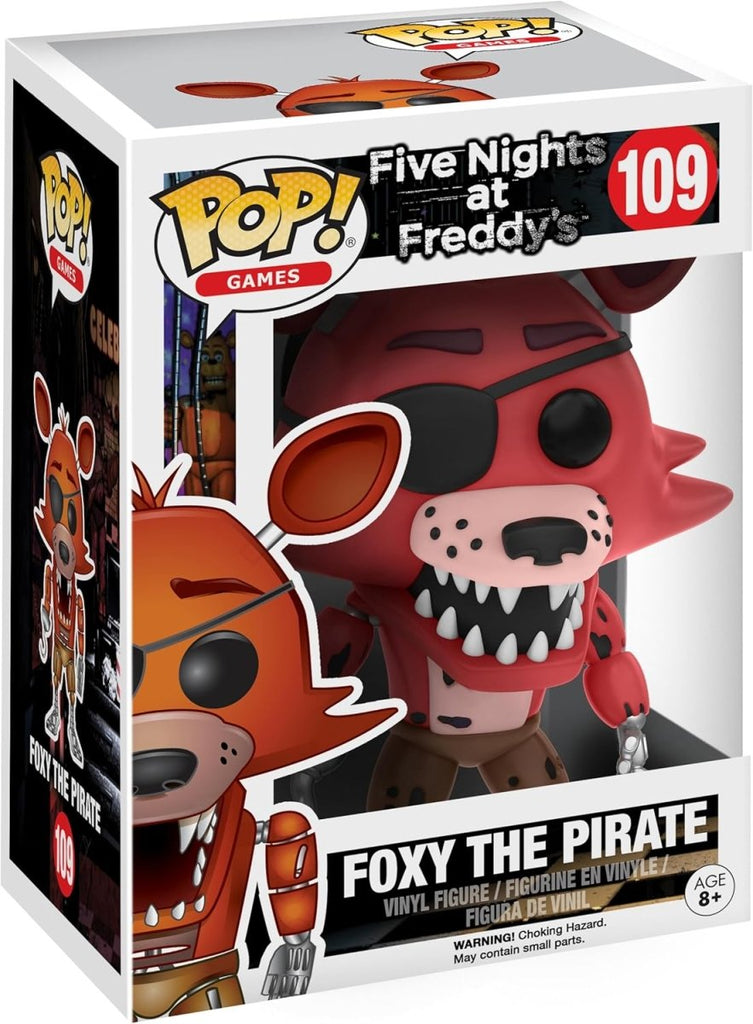 POP! Games Five Nights at Freddy’s – Foxy the Pirate 9,5 cm - Colecionáveis - Funko