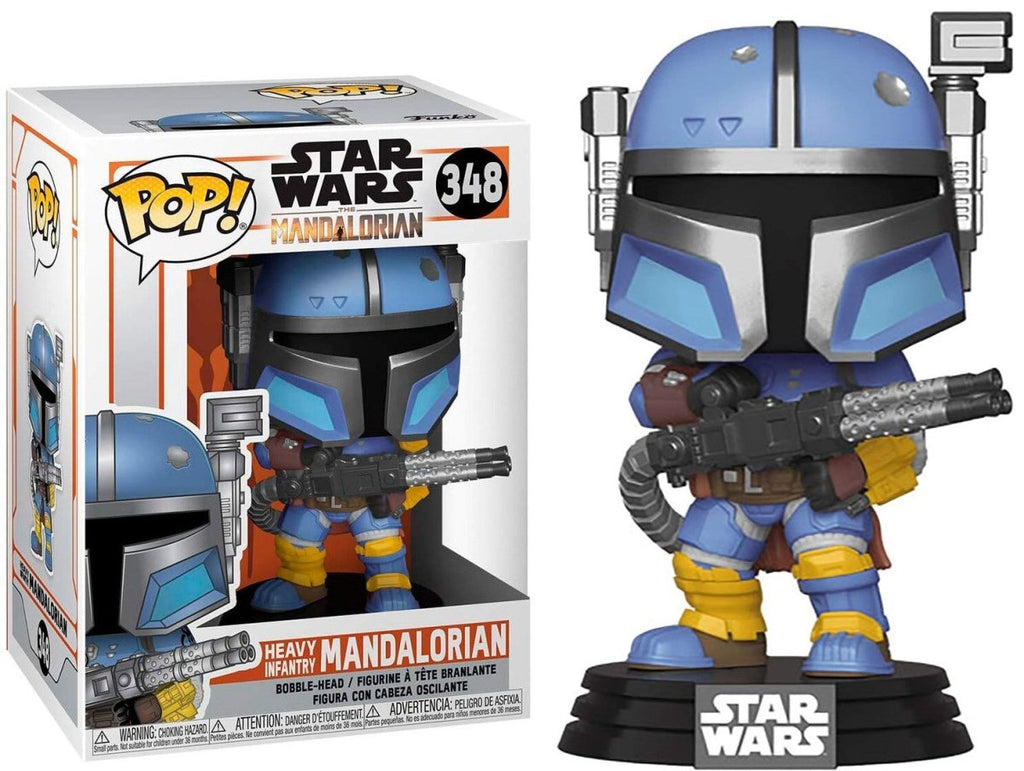 POP! Heavy Infantry Mandalorian 10 cm - Colecionáveis - Funko