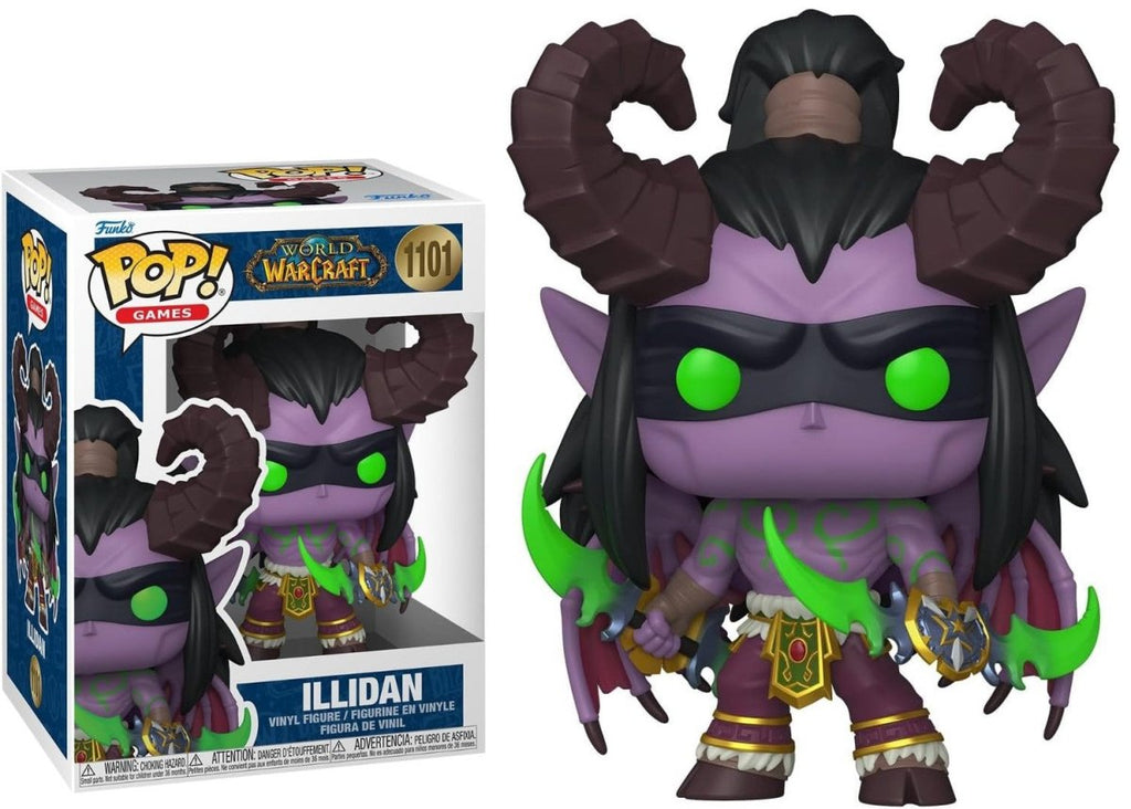 POP! Illidan Stormrage — World of Warcraft (10 cm) | Oficial 1101 (Chance Chase 1/6) - Colecionáveis - Funko