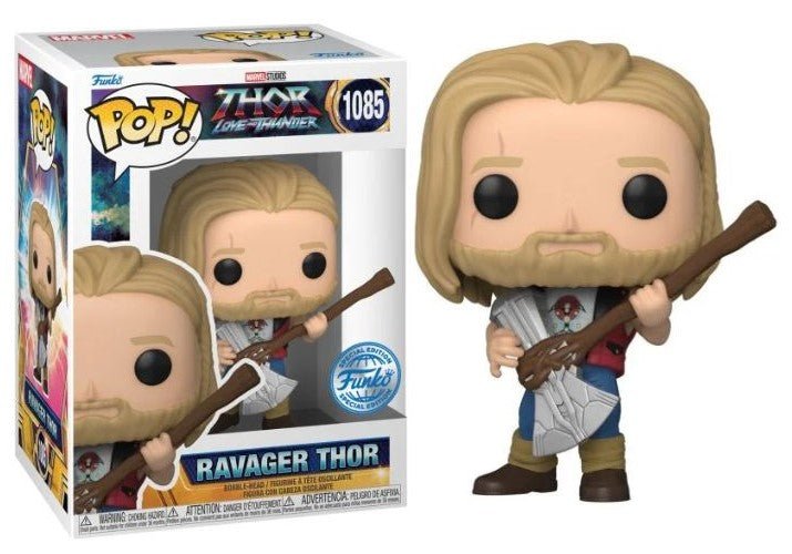 POP! Marvel Thor: Love and Thunder - Ravager Thor Exclusivo 9 cm - ANIMATEK