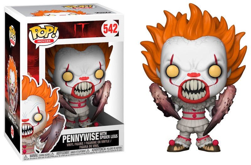 POP! Movies Stephen King's It 2017 - Pennywise with Spider Legs 9 cm - Colecionáveis - Funko