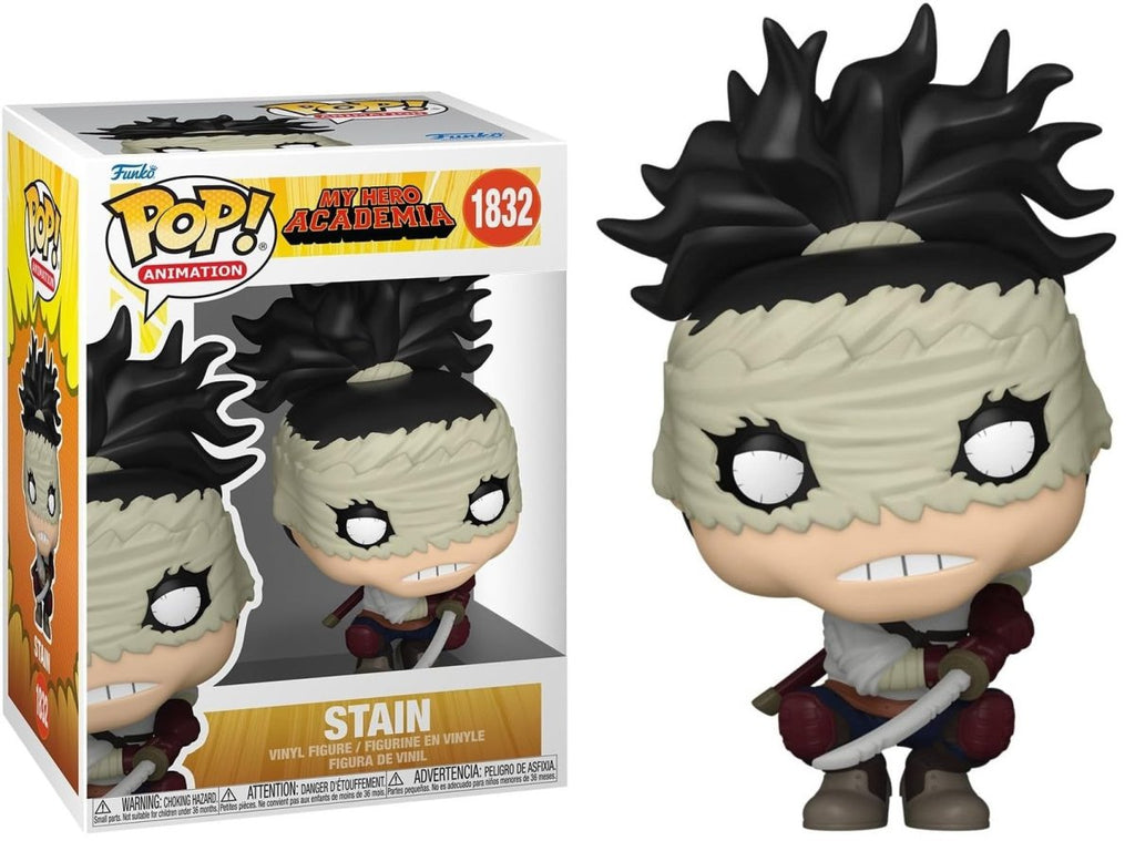 POP! My Hero Academia – Stain (Chizome Akaguro) 9 cm - Colecionáveis - Funko