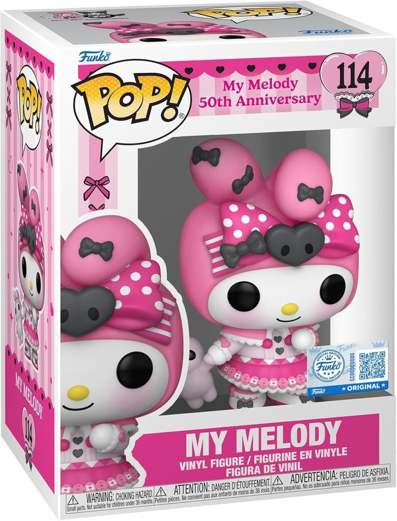 POP! My Melody — 50th Anniversary Exclusive 9,5 cm - Colecionáveis - Funko