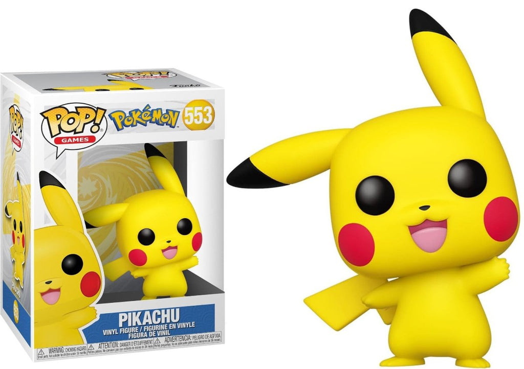 POP! Pikachu (Waving) – Pokémon 9 cm - Colecionáveis - Funko
