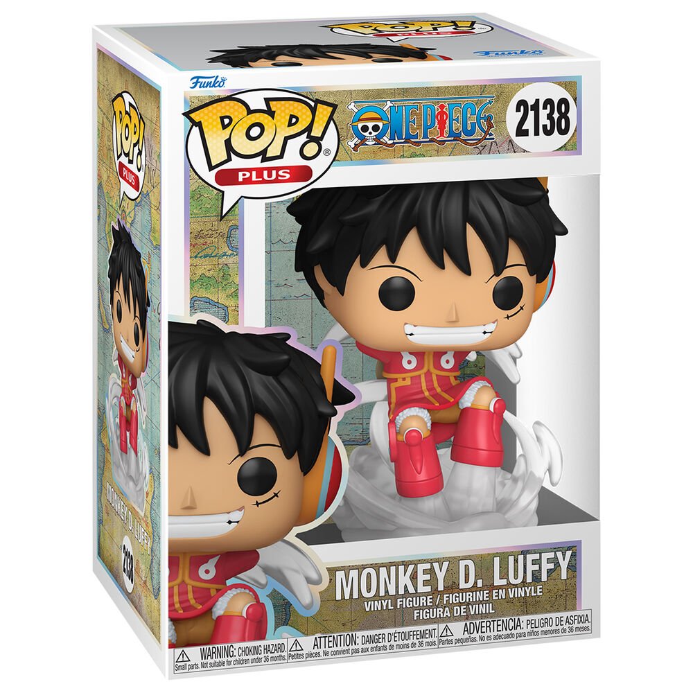 POP! Plus One Piece — Monkey D. Luffy 2138 (10 cm) - Colecionáveis - Funko