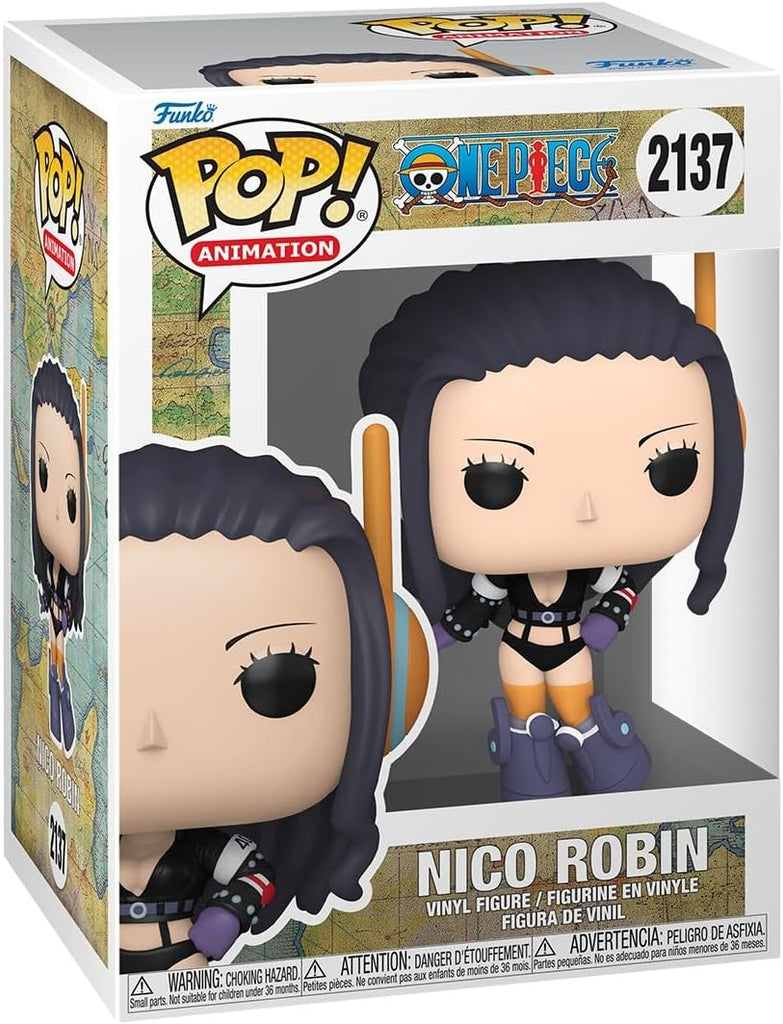POP! Plus One Piece — Nico Robin 2137 (Figura de Vinil 10 cm) - Colecionáveis - Funko