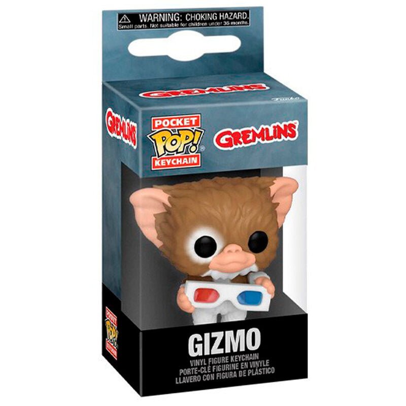 POP! Pocket Keychain — Gizmo com Óculos 3D (Gremlins) - Colecionáveis - Funko