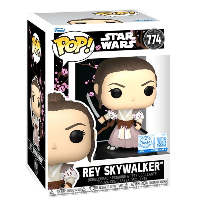 POP! Star Wars Impressions: Rey - Exclusive 11 cm - Colecionáveis - Funko