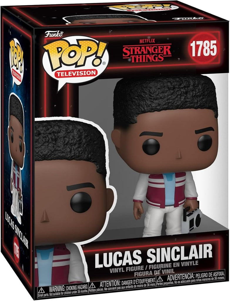 POP! TV — Lucas Sinclair (Stranger Things 5) 9,5 cm - Colecionáveis - Funko