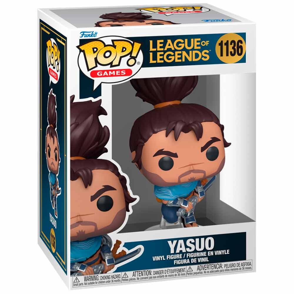 POP! Yasuo (League of Legends) 14 cm - Colecionáveis - Funko