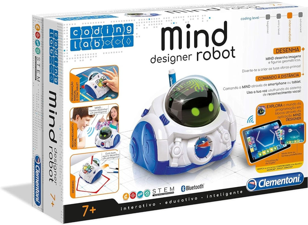 Robot Mind Designer Clementoni Coding Lab 67528 (Português) - Toys - Clementoni