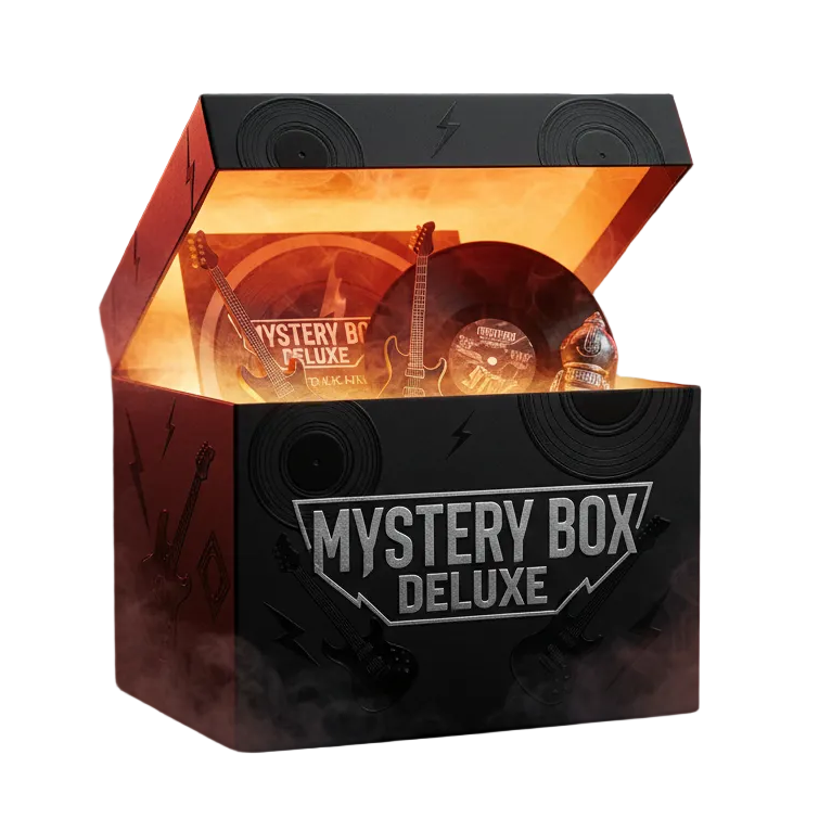 Rock & Music Mystery Box Deluxe | 9–11 Itens Surpresa Premium