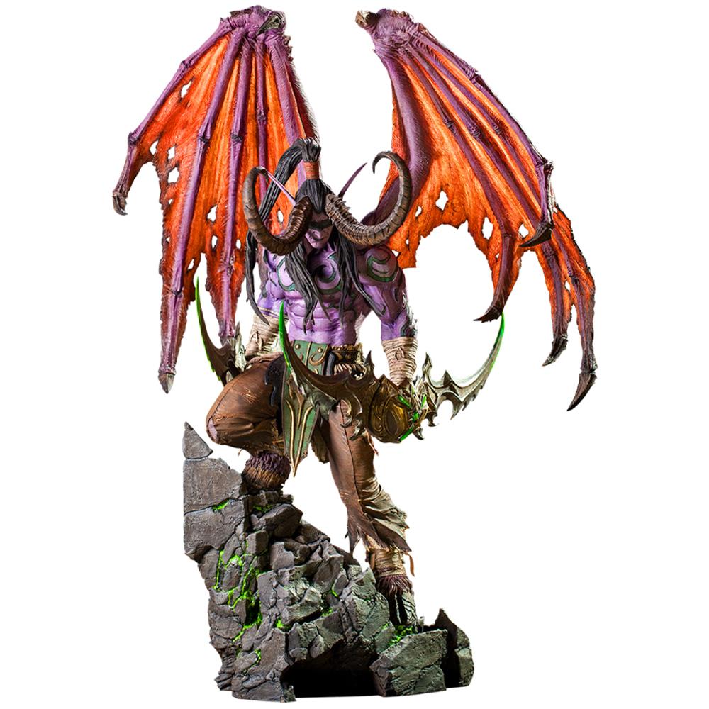 World of Warcraft — Illidan Stormrage Estátua Premium (Blizzard) 59 cm - Colecionáveis - Activision Blizzard